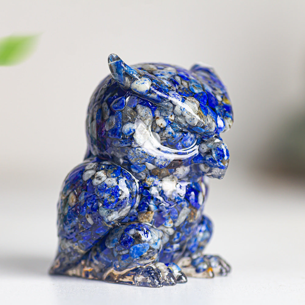Household Resin Animal Ornaments For New Year Home Decor, Perfect Resin Craft Decorations