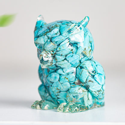 Household Resin Animal Ornaments For New Year Home Decor, Perfect Resin Craft Decorations