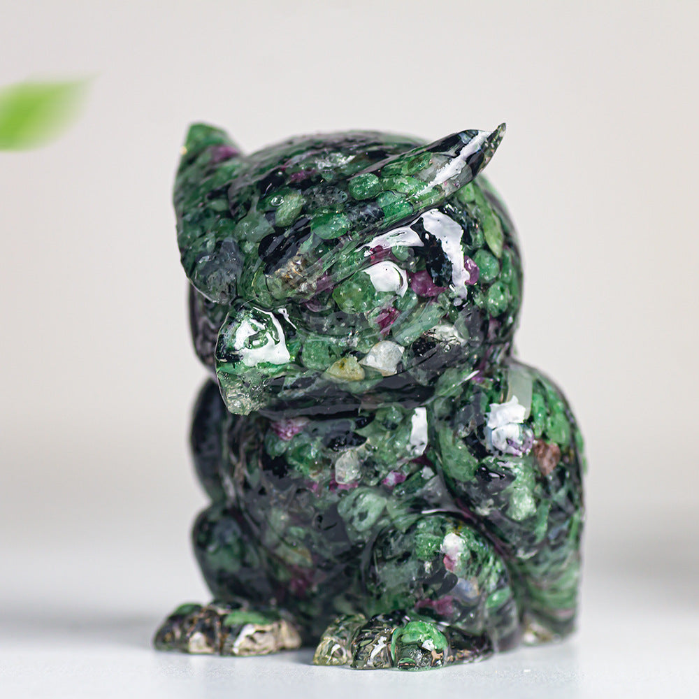 Household Resin Animal Ornaments For New Year Home Decor, Perfect Resin Craft Decorations