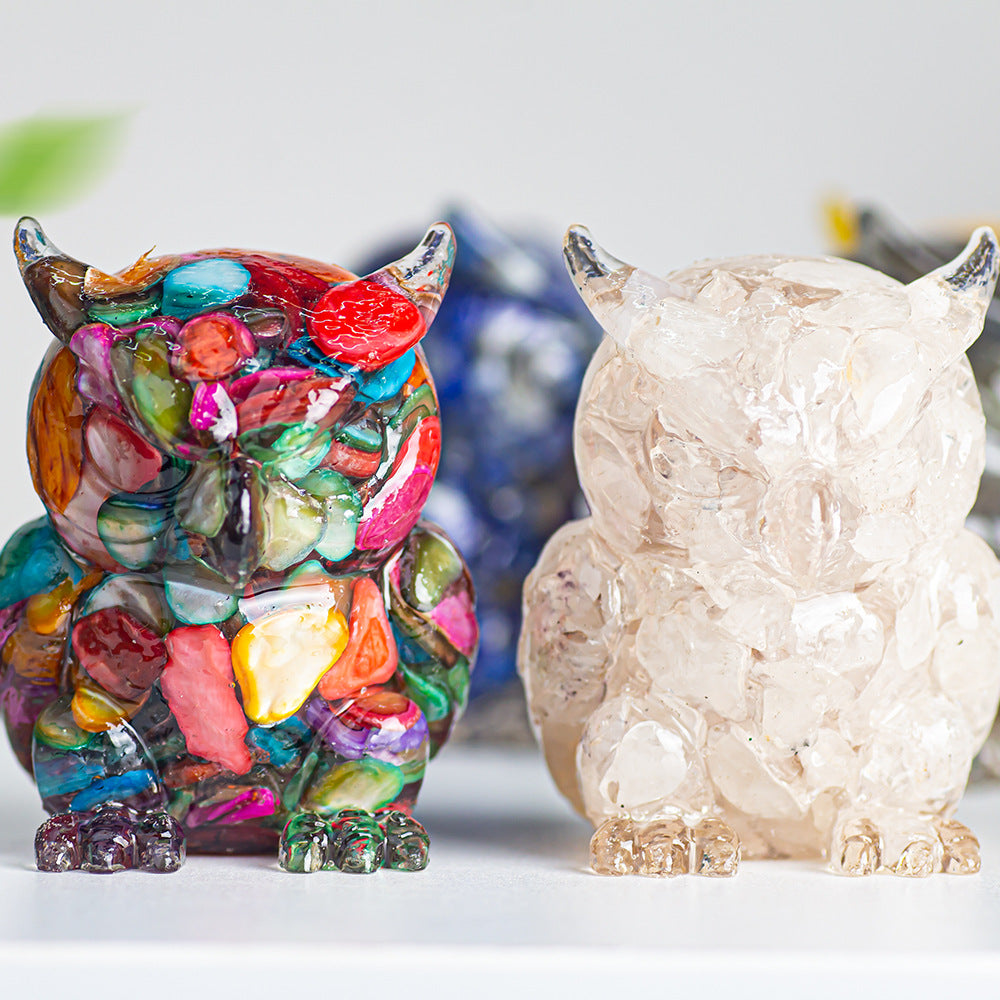 Household Resin Animal Ornaments For New Year Home Decor, Perfect Resin Craft Decorations