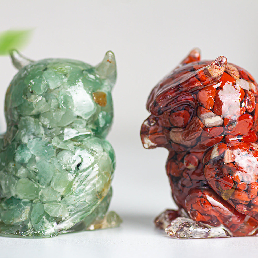 Household Resin Animal Ornaments For New Year Home Decor, Perfect Resin Craft Decorations