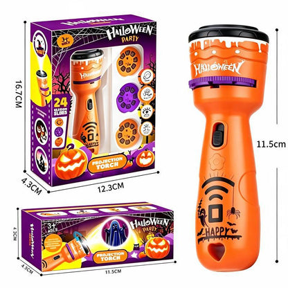 Halloween Pumpkin LED Toy In Orange Plastic, Perfect For Festive Decoration And Fun