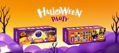 Halloween Pumpkin LED Toy In Orange Plastic, Perfect For Festive Decoration And Fun