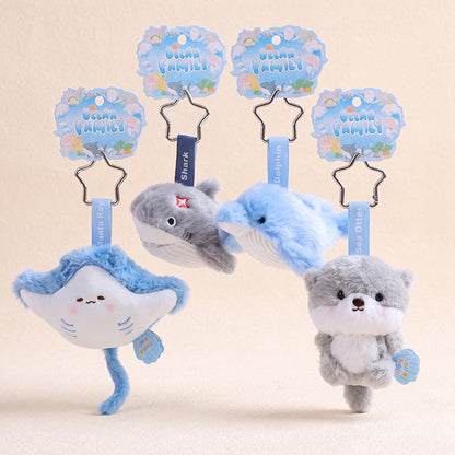Ocean Plush Stuffed Animal Toy In Marine Style, Soft And Cuddly Plush Toy For Kids