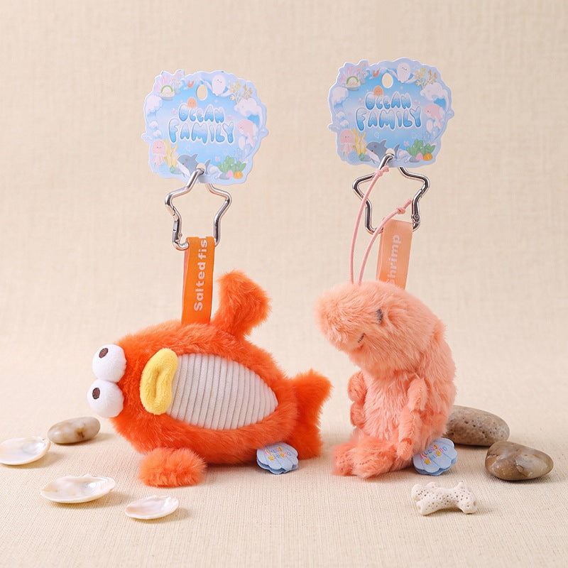 Ocean Plush Stuffed Animal Toy In Marine Style, Soft And Cuddly Plush Toy For Kids