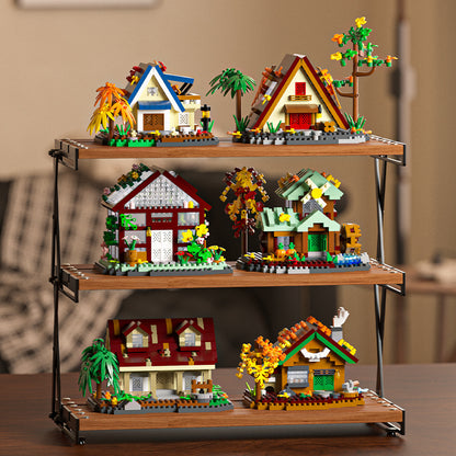 Plastic Building Toys Tree Model, Creative Construction Set For Kids