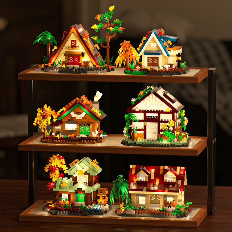 Plastic Building Toys Tree Model, Creative Construction Set For Kids