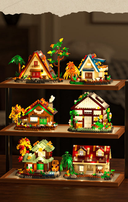 Plastic Building Toys Tree Model, Creative Construction Set For Kids
