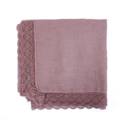 Pink [110cm Rayon Square Scarf]