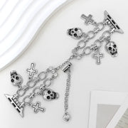 Silver Chain Skull