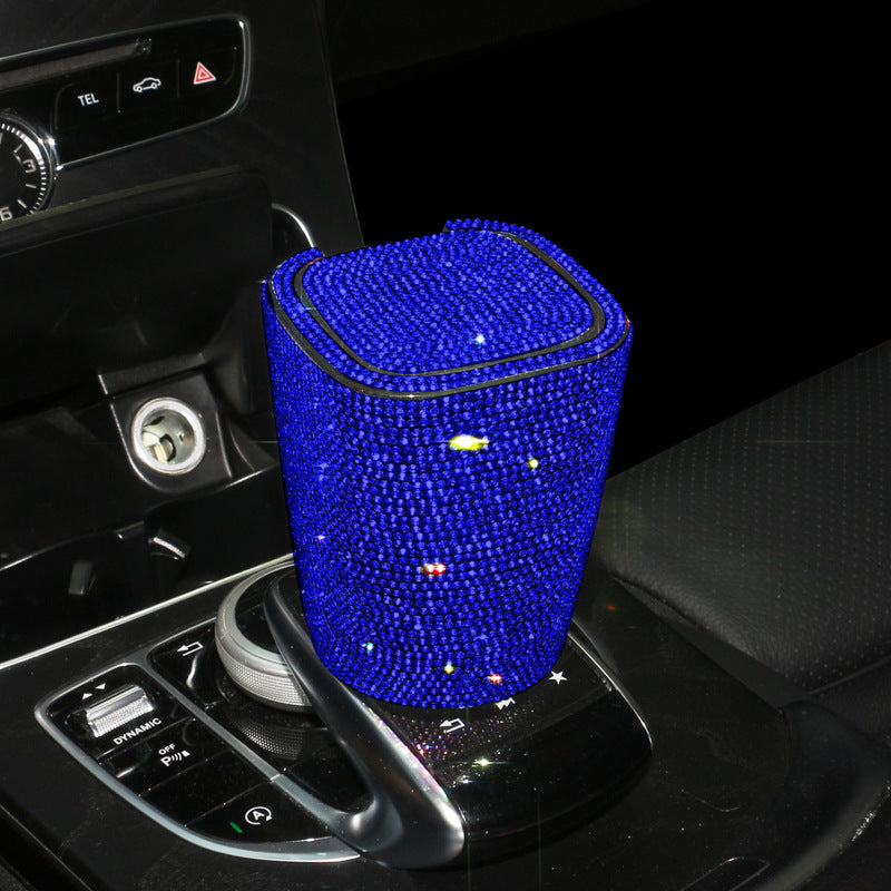 Plastic Car Interior Decoration White Car Ashtray For Vehicle Use