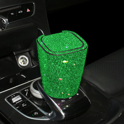 Plastic Car Interior Decoration White Car Ashtray For Vehicle Use