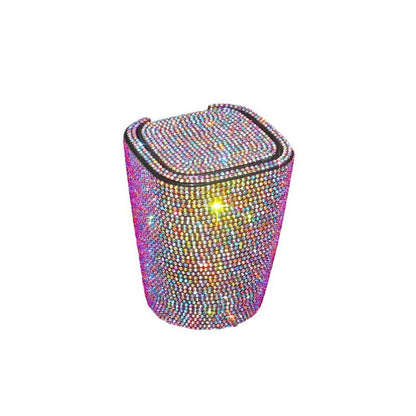 Plastic Car Interior Decoration White Car Ashtray For Vehicle Use