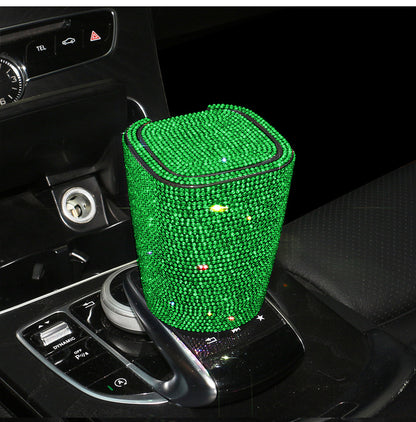 Plastic Car Interior Decoration White Car Ashtray For Vehicle Use