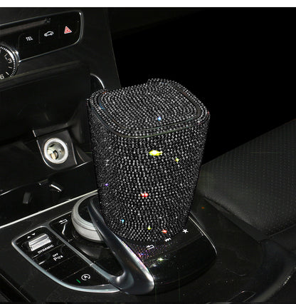 Plastic Car Interior Decoration White Car Ashtray For Vehicle Use