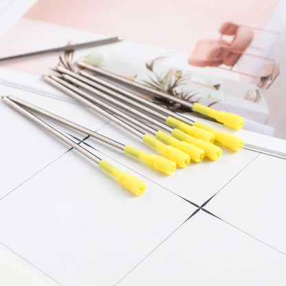 Gem Alloy Refill For Stationery Pens Featuring Durable Material And Smooth Writing