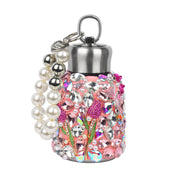 Pink-with Pearl Rope