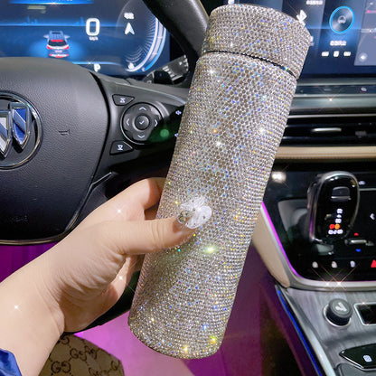Rhinestone Car Interior Decorations In White For Unique Automotive Styling