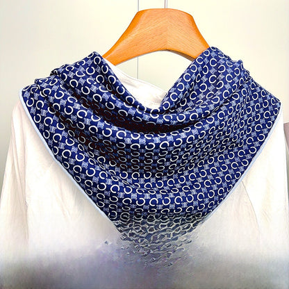 Fairy Style Silk Scarf, Lightweight And Elegant For Summer Wear