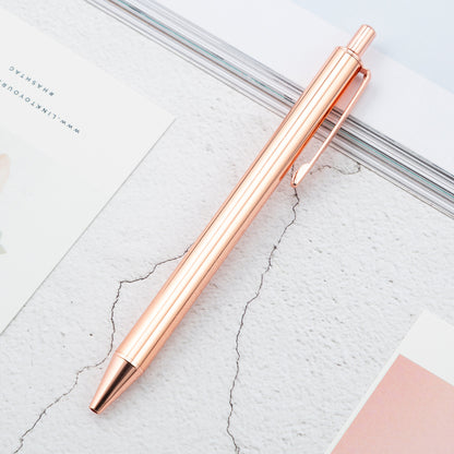 Ballpoint Pen 1 PCS Package Made Of Durable Alloy Material For Smooth Writing