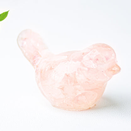 Modern Style Resin Bird Sculpture For National Day, Perfect Office Resin Craft Decoration