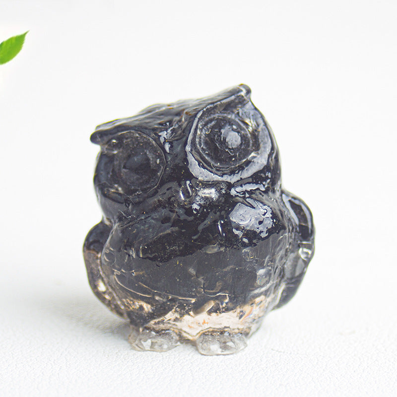 Cute Christmas Crystal Ornaments Made Of Epoxy Resin, Perfect For Office Decoration