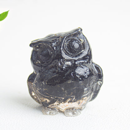 Cute Christmas Crystal Ornaments Made Of Epoxy Resin, Perfect For Office Decoration