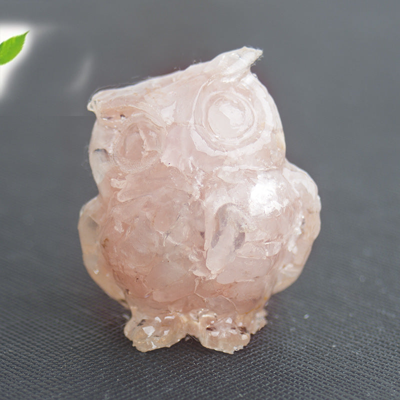 Cute Christmas Crystal Ornaments Made Of Epoxy Resin, Perfect For Office Decoration