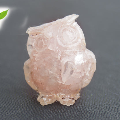 Cute Christmas Crystal Ornaments Made Of Epoxy Resin, Perfect For Office Decoration