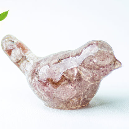 Modern Style Resin Bird Sculpture For National Day, Perfect Office Resin Craft Decoration