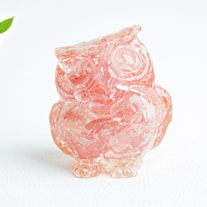 Cute Christmas Crystal Ornaments Made Of Epoxy Resin, Perfect For Office Decoration