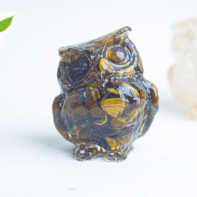 Cute Christmas Crystal Ornaments Made Of Epoxy Resin, Perfect For Office Decoration