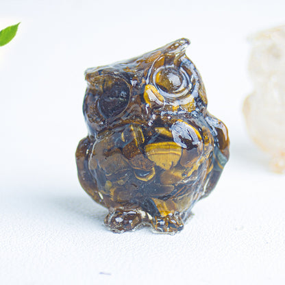 Cute Christmas Crystal Ornaments Made Of Epoxy Resin, Perfect For Office Decoration