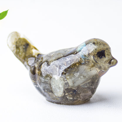 Modern Style Resin Bird Sculpture For National Day, Perfect Office Resin Craft Decoration