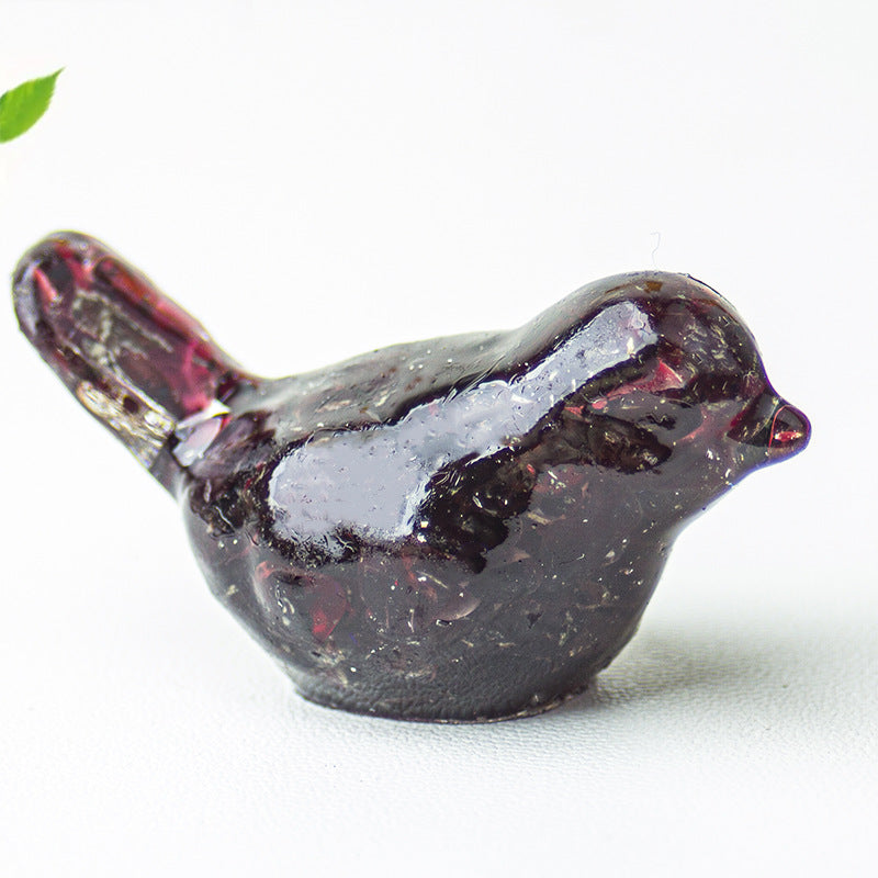 Modern Style Resin Bird Sculpture For National Day, Perfect Office Resin Craft Decoration