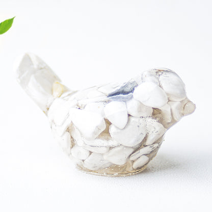 Modern Style Resin Bird Sculpture For National Day, Perfect Office Resin Craft Decoration