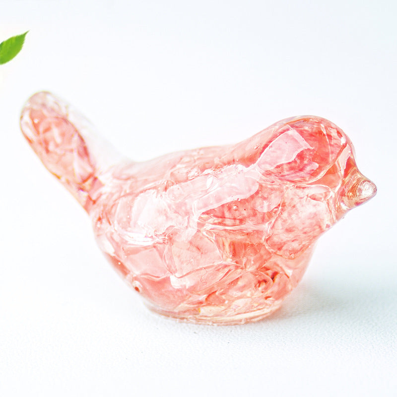 Modern Style Resin Bird Sculpture For National Day, Perfect Office Resin Craft Decoration