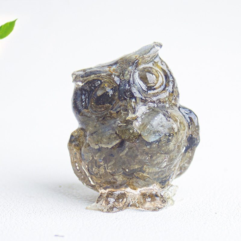 Cute Christmas Crystal Ornaments Made Of Epoxy Resin, Perfect For Office Decoration