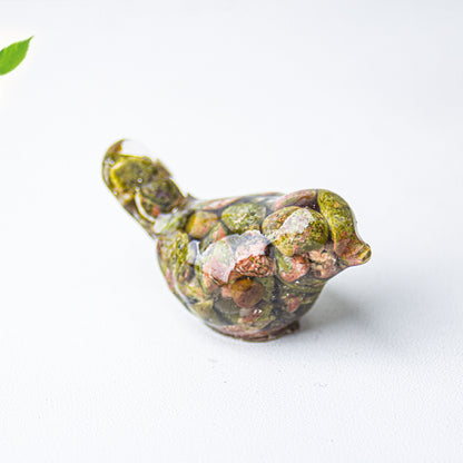 Modern Style Resin Bird Sculpture For National Day, Perfect Office Resin Craft Decoration