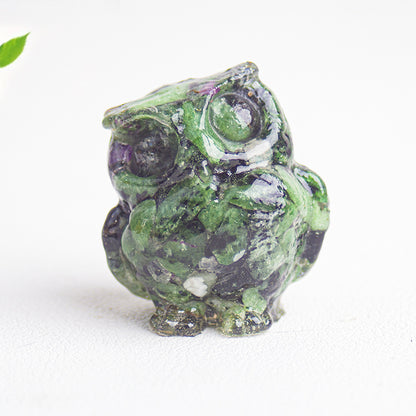 Cute Christmas Crystal Ornaments Made Of Epoxy Resin, Perfect For Office Decoration