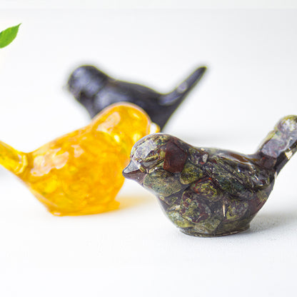 Modern Style Resin Bird Sculpture For National Day, Perfect Office Resin Craft Decoration