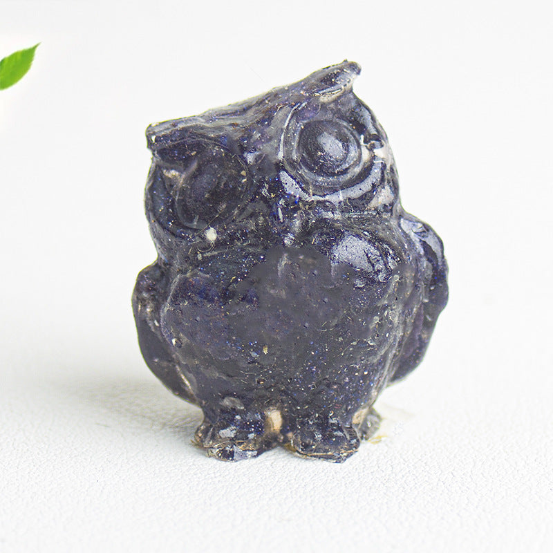 Cute Christmas Crystal Ornaments Made Of Epoxy Resin, Perfect For Office Decoration
