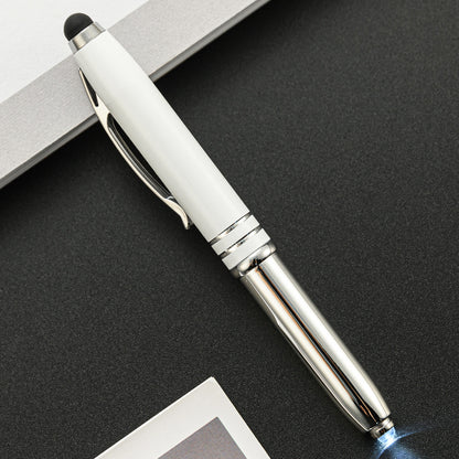 Solid Color Alloy Ballpoint Pen Featuring Durable Construction And Smooth Writing Experience