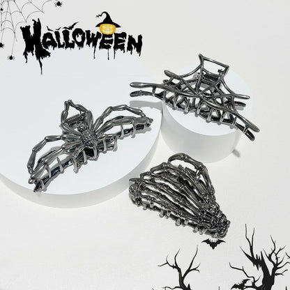 Bat Hair Claws For Women, Alloy Hairpin Set Of 3 Pieces, Perfect Halloween Hair Accessories