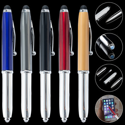 Solid Color Ballpoint Pen Featuring Smooth Writing And Comfortable Grip, Available In Classic Blue