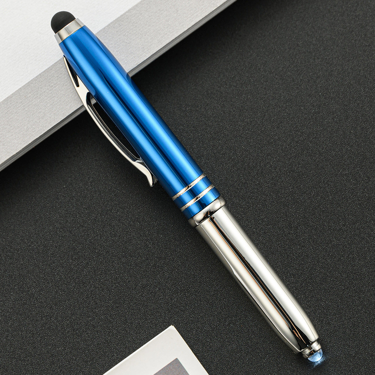 Solid Color Alloy Ballpoint Pen Featuring Durable Construction And Smooth Writing Experience