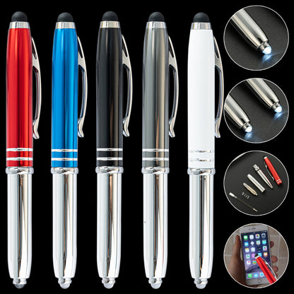 Solid Color Alloy Ballpoint Pen Featuring Durable Construction And Smooth Writing Experience