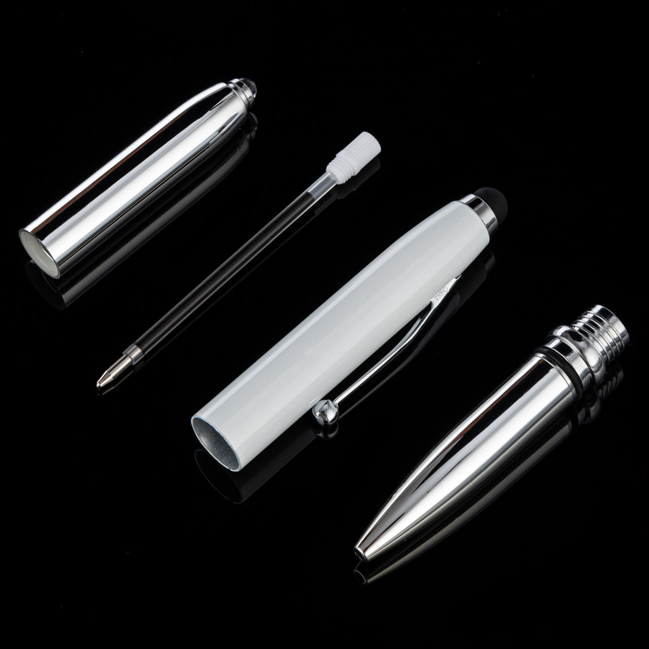 Solid Color Ballpoint Pen Featuring Smooth Writing And Comfortable Grip, Available In Classic Blue