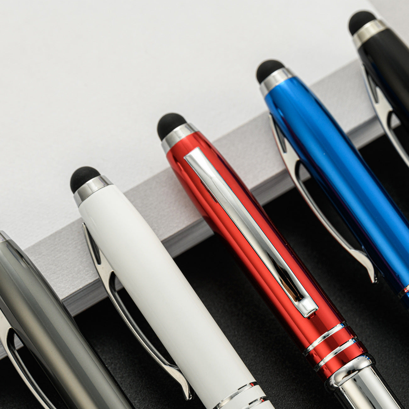 Solid Color Alloy Ballpoint Pen Featuring Durable Construction And Smooth Writing Experience