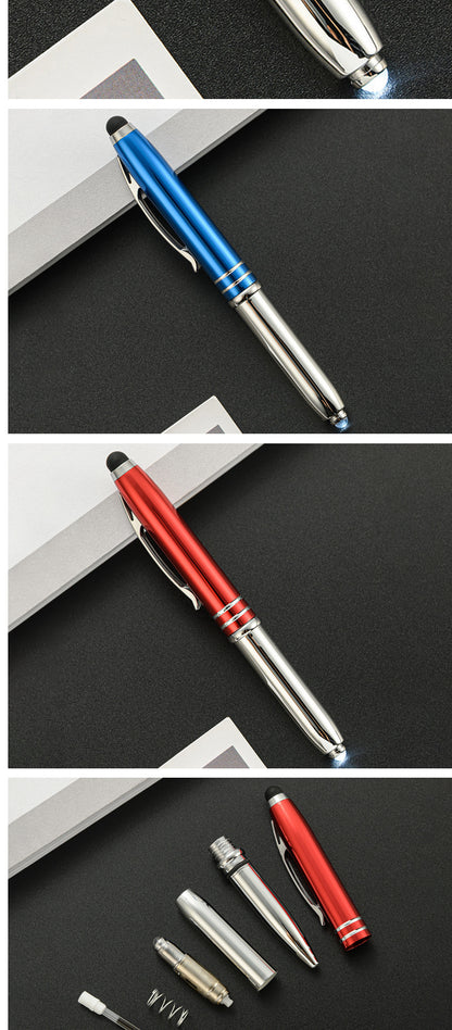 Solid Color Alloy Ballpoint Pen Featuring Durable Construction And Smooth Writing Experience